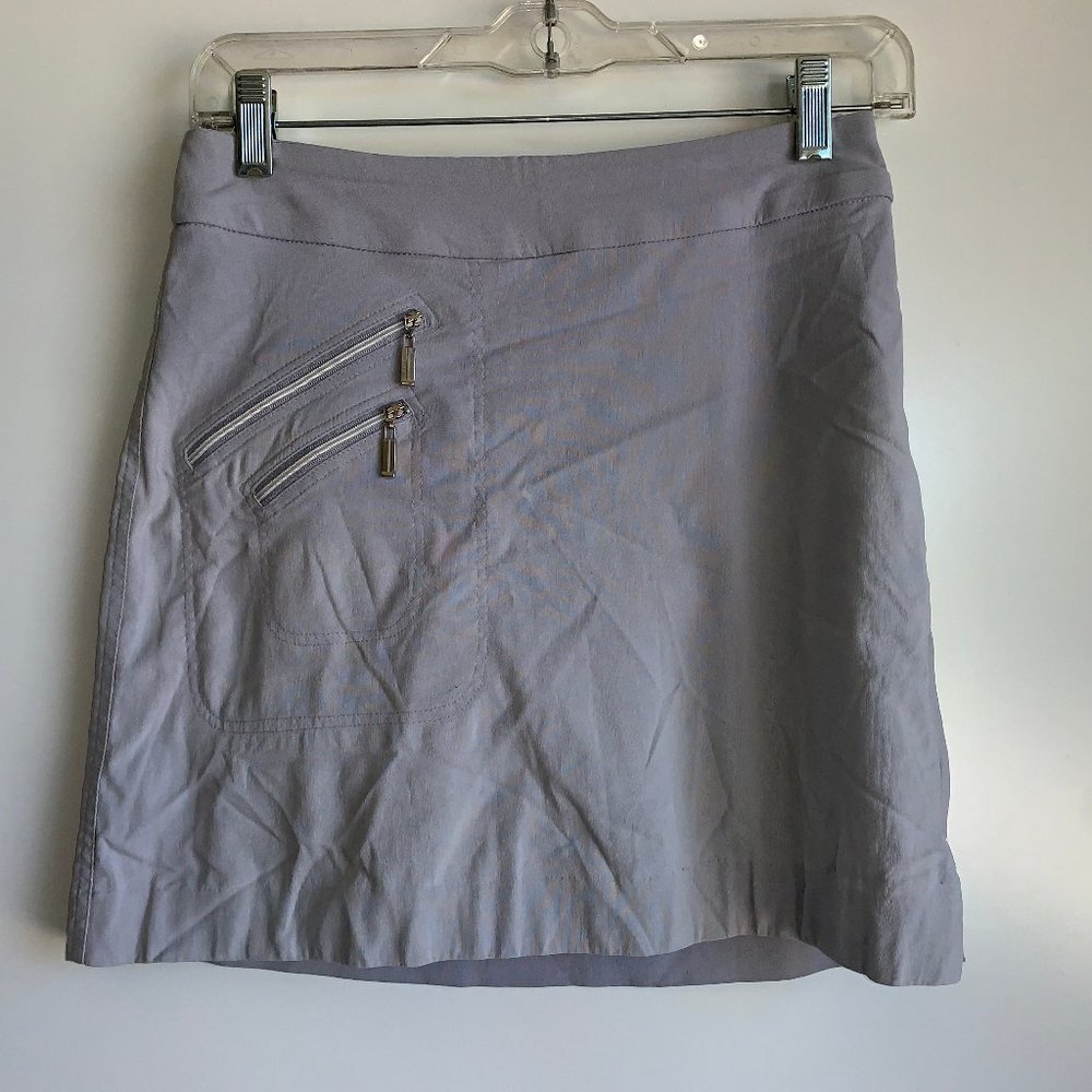 JAMIE SADOCK Gray Tennis Golf Skort Skirt Size‎ 0